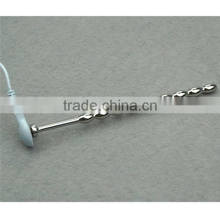 Stainless Steel Men Penis Sex Toys Electro Shock Urethral Sound Gay Urethral Stimulation Electric Shock Stick Masturbation