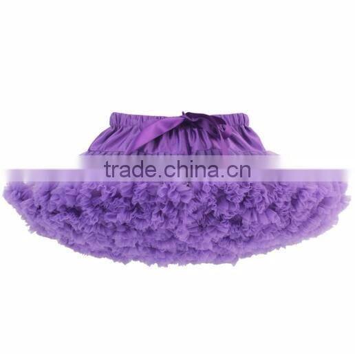 Top Quality Fancy Mini Lovely Skirt Baby Tutu Cake Smash Design Colorful Lace Chiffon Baby Girls Petti Skirts