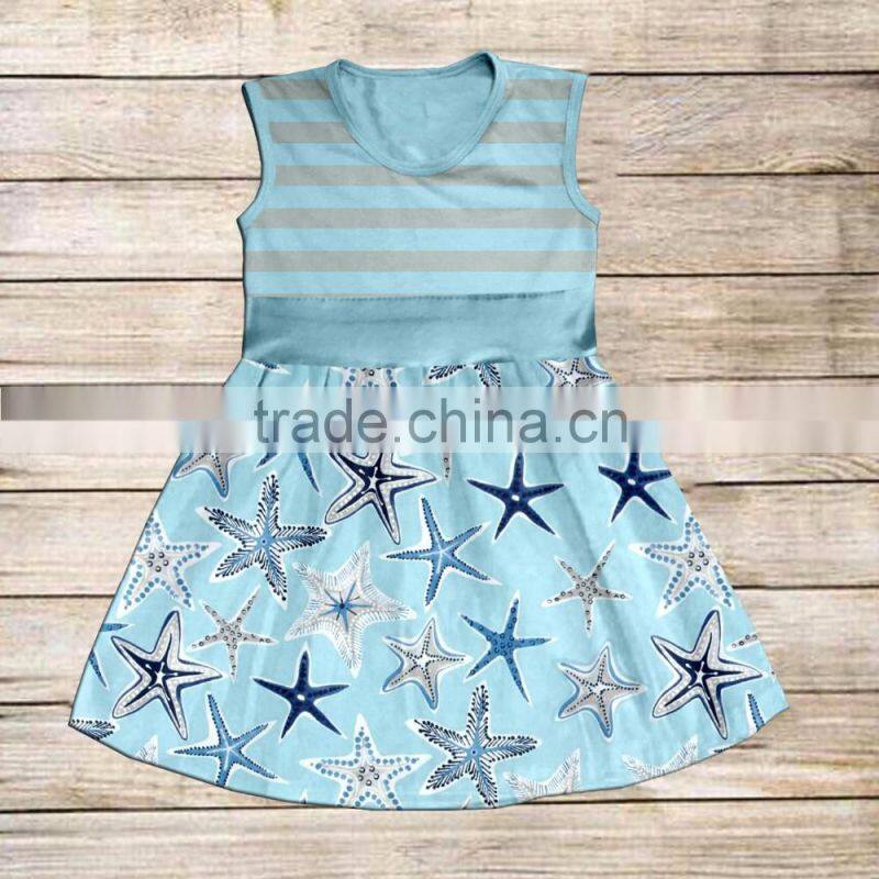 New Design Floral Patterns Pleated Baby Girl Party Dress Girls Dress Names With Pictures