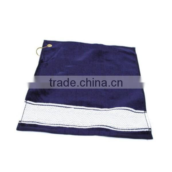 100%Cotton custom Logo Embroidered gym Golf towel