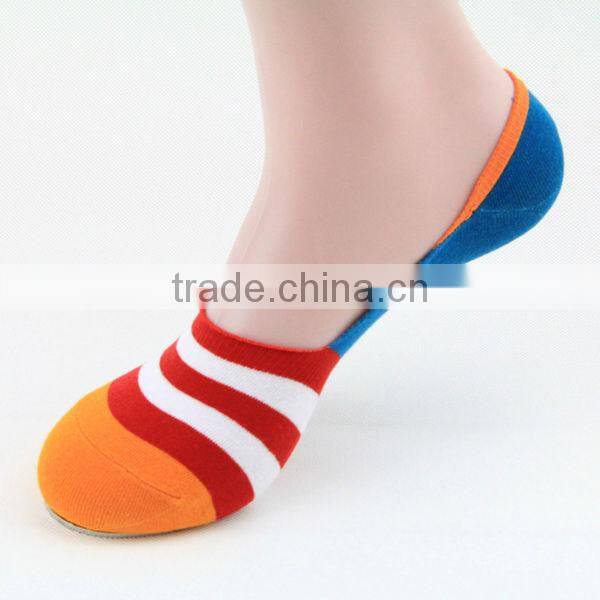 fancy cotton men boat socks