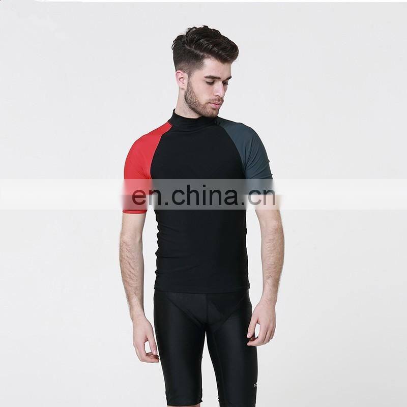 Short Sleeve Surfing Swimming Triathlon Sport Wear for men