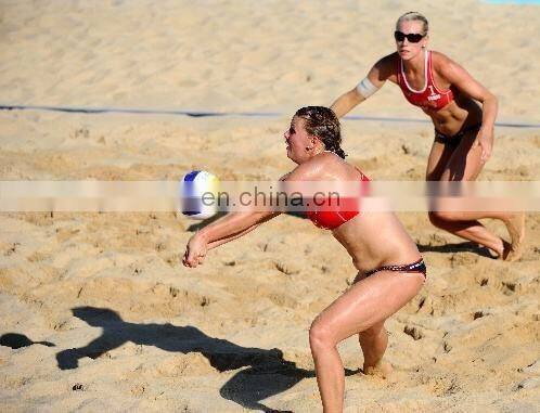 Super soft PVC foamed official size volleyball,beach playing adult