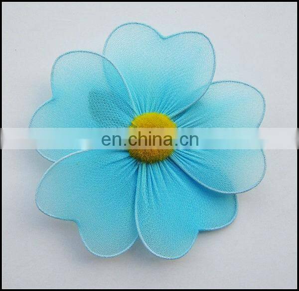 Purple vases artificial flowers