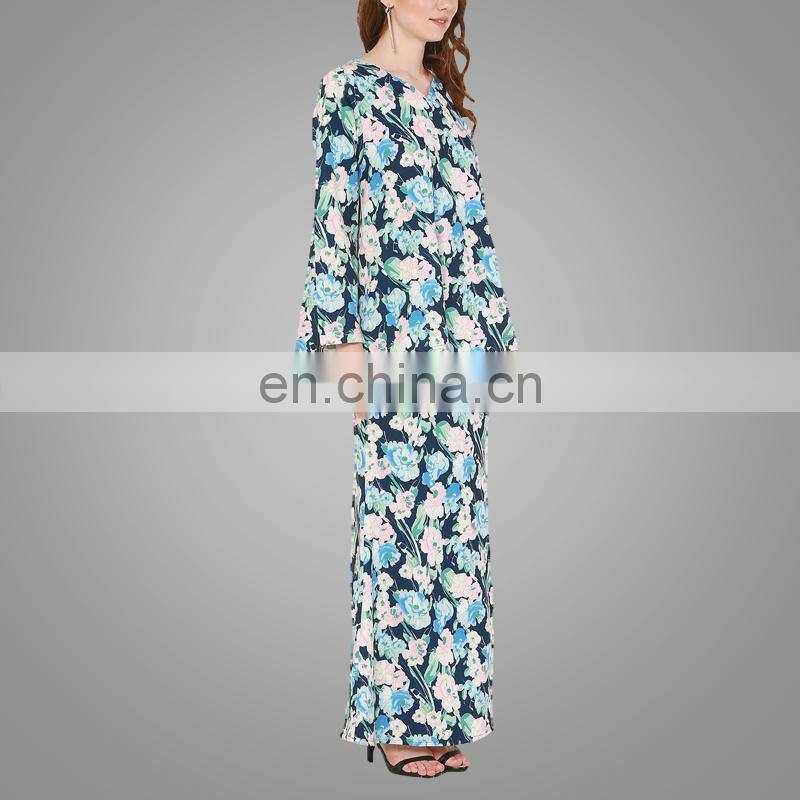 Muslim women abaya printing baju kurung in malaysia fashion baju melayu designs