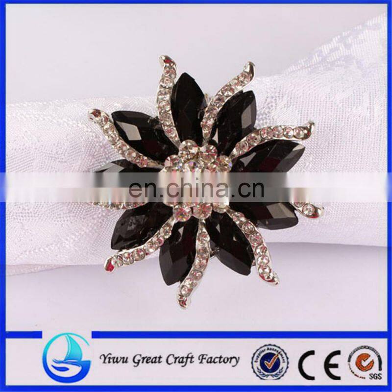Zinc alloy and diamond brooch angels