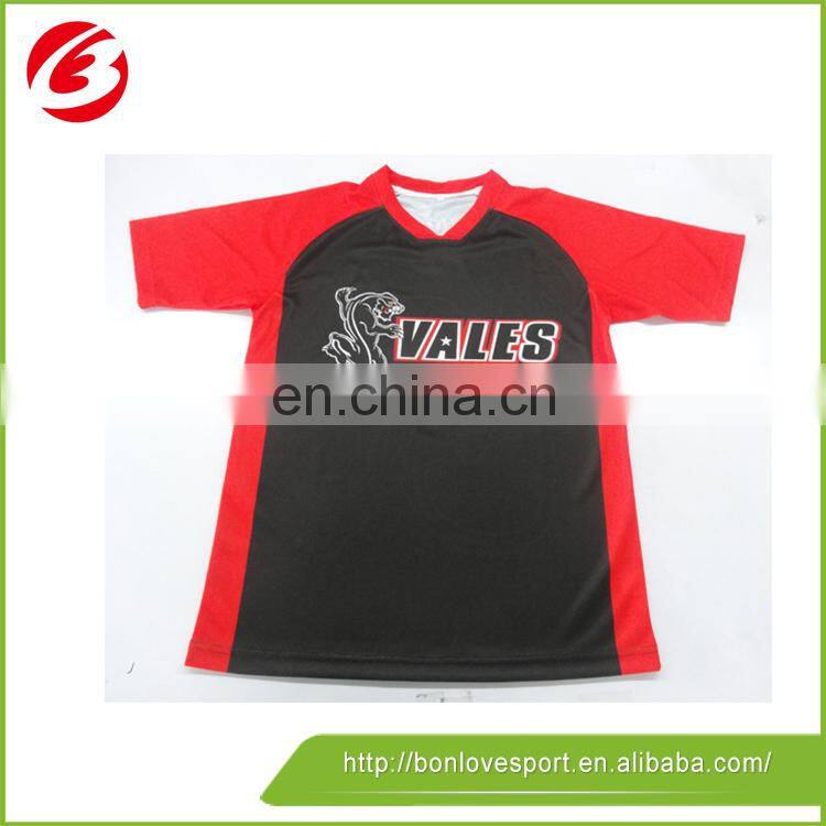 100% polyester fashionable custom t-shirt printing