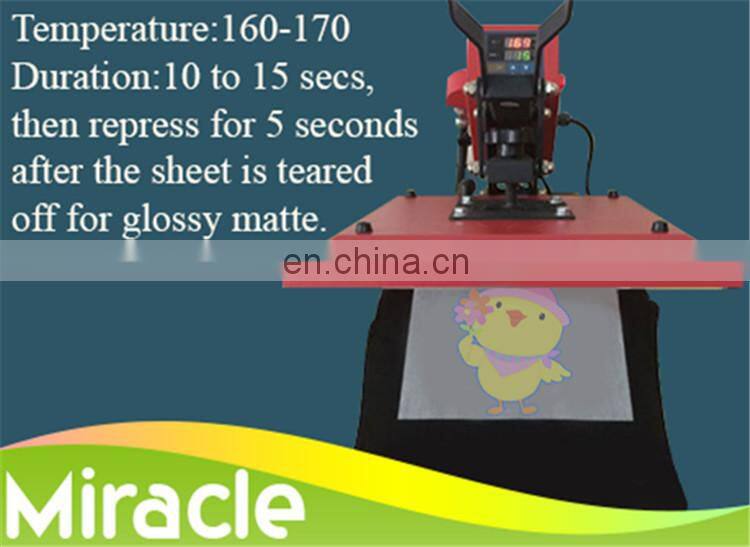 A4 size heat transfer printing paper for cotton textile