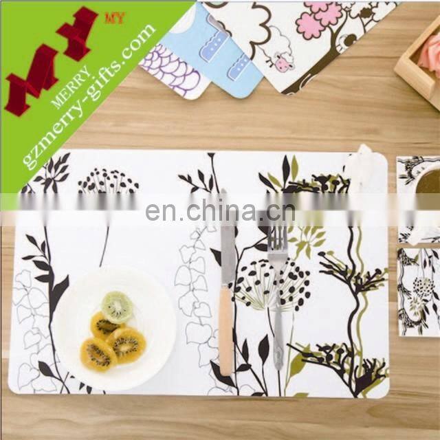 Eco-friendly silicone placemat / plastic place mat