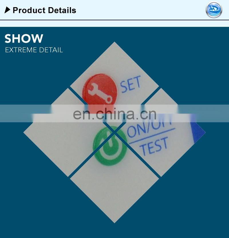 Custom Remote Control Membrane Switch Panel Waterproof Numeric Keypad