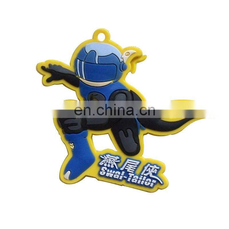 custom design die cut dolphin fridge magnet