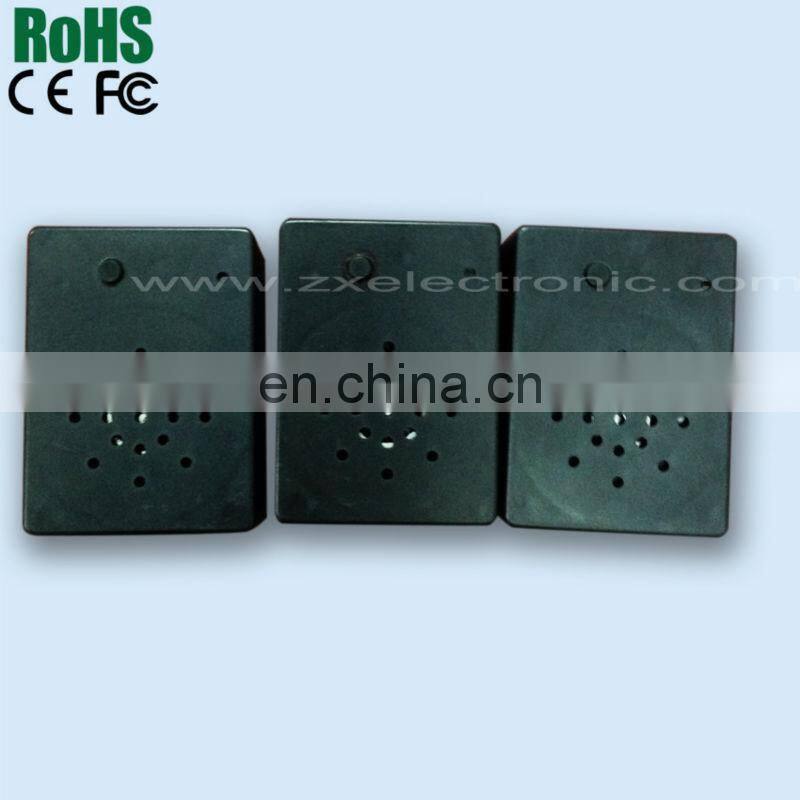 60 Seconds Vibration Sensor And PIR Sensor Music Buttons For Stuffed Animals