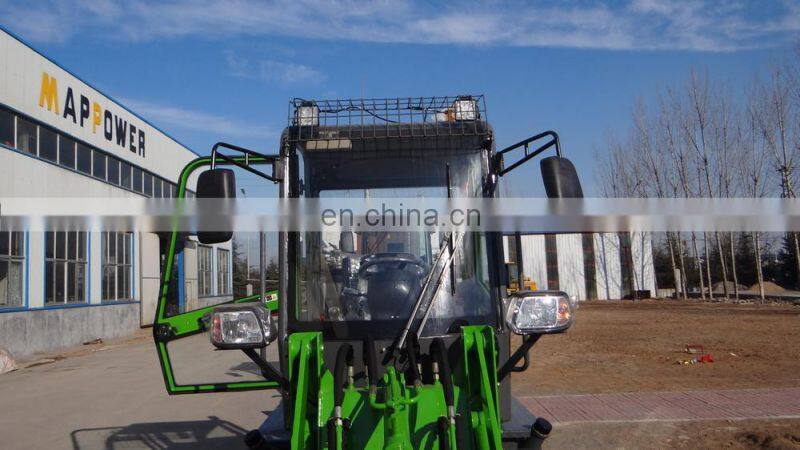 Hydrostatic transmission green mini loader 908