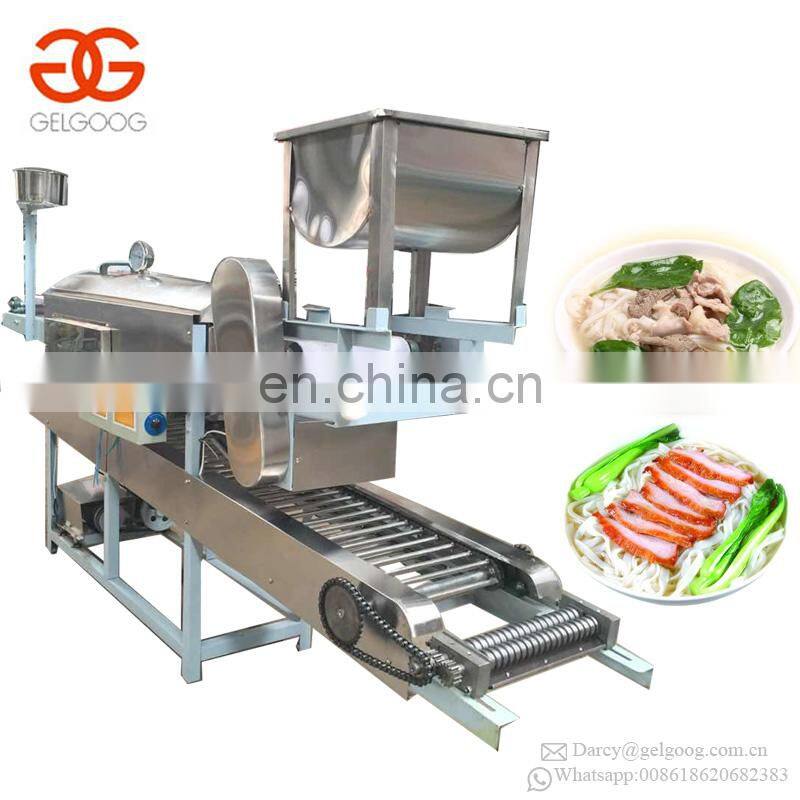 High Efficiency Manufacturers Supply Cold Rice Noodles Making Machine Fresh Rice Noodle Making Machine