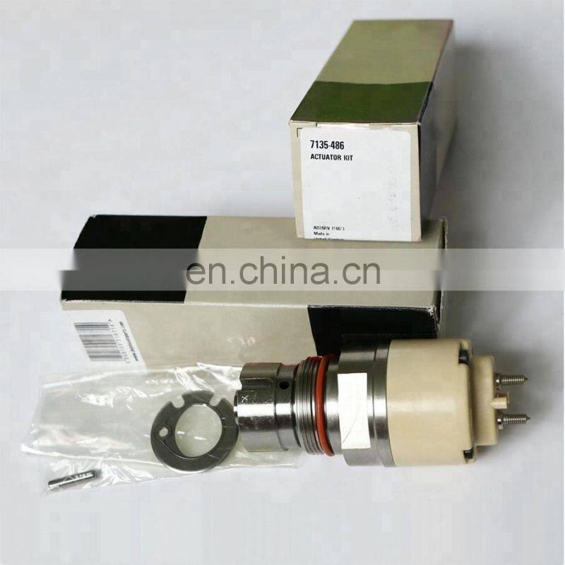 Genuine solenoid valve 7135-486 actuator valve 7135-486 for 3155040 C13 C15 C16