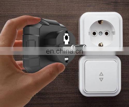 Hot sale HT106D High Quality 110/230v EU plug socket tester socket tester RCD