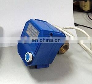 2 way Fan coil valve CWX-50K DN20 G3/4'' BSP Motor operation CR02 220V electric ball valve brass
