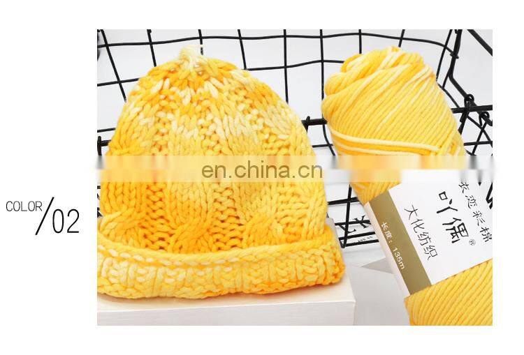 Factory cheap price cotton blended yarn for knitting products
