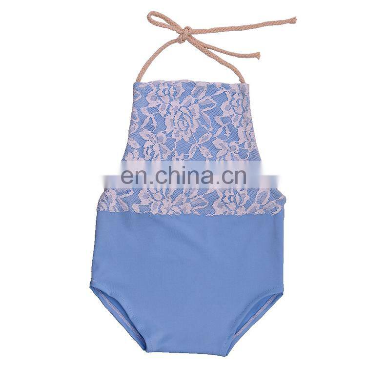 Newborn photography clothing lace rompers baby shower sitter romper