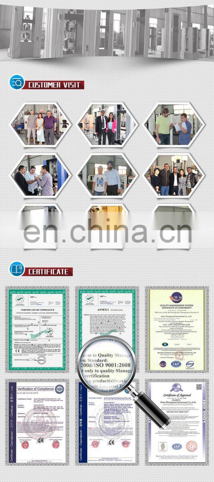 Manual Impact Specimen Notch Broaching Machine Price/U V Notch Making Machine/Gap Cutting Machine