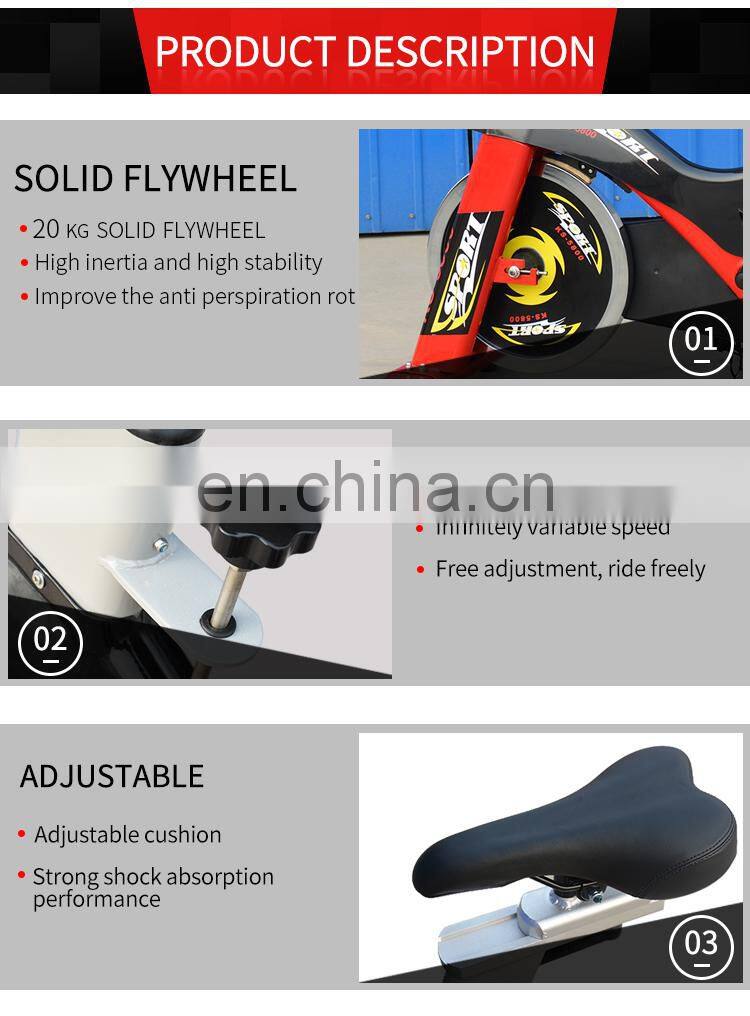 China factory wholesale Professional Gym Equipment YW-E001Chain Exercise Bike