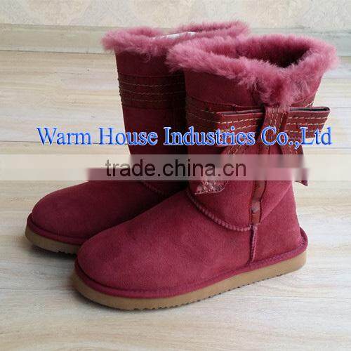 Made in china fashion women boots for snow