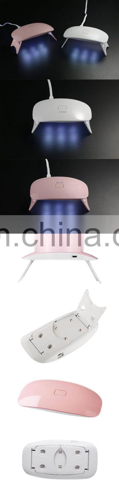 2020 professional nail lamp 6w gel nail dryer