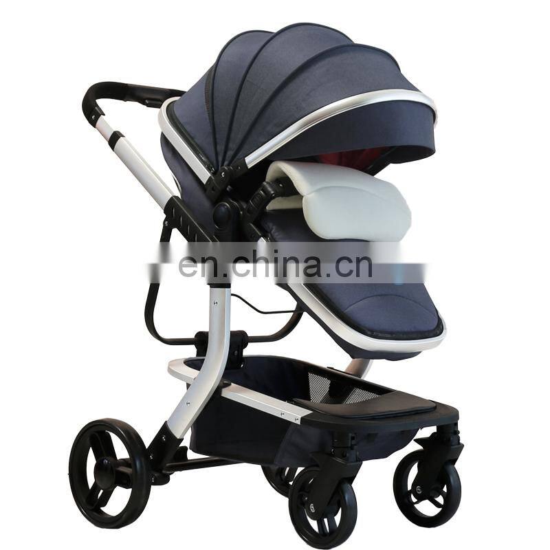 Good baby pram with baby car seat high quality baby stroller
