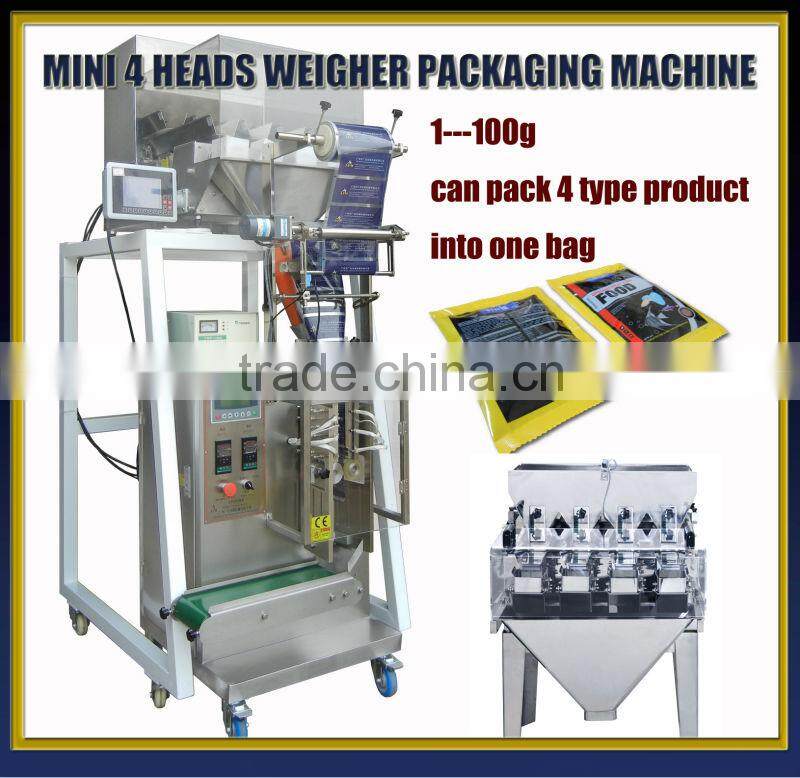 Salt weighing and packing machine