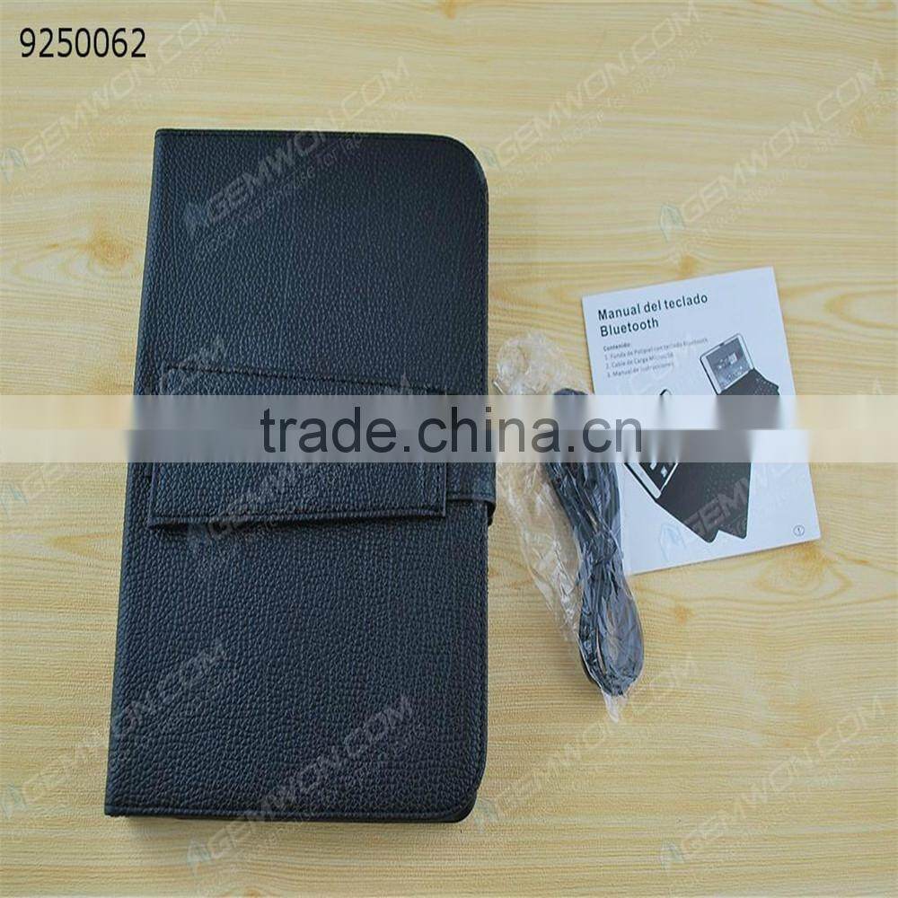 Bluetooth 3.0 Keyboard for 7"-8" Tablet pc ,Product support triple systems: IOS, Androld, for Windows,black