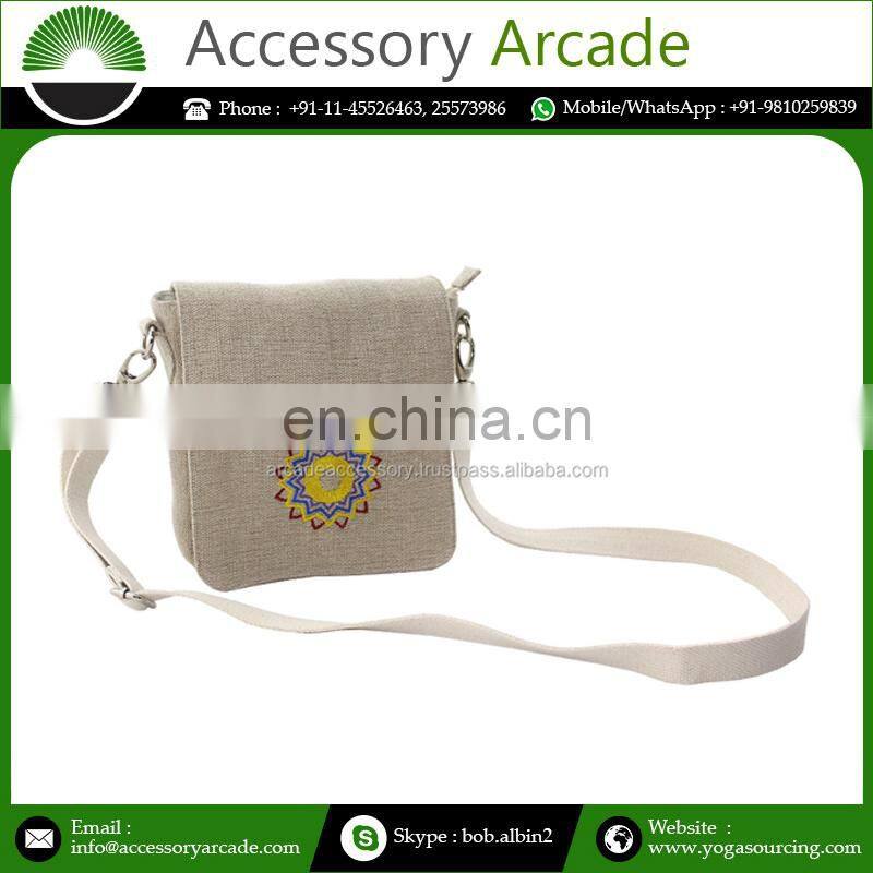 New Design Embroidered Top Sale Indian Buddha Inspired Bag At Bulk Price