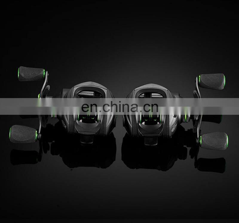 Ultra Smooth 6kg Carbon Fiber Drag 4+1BB Rubber Handle Knobs Fish line Wheel Bait Cast Bait Casting reels