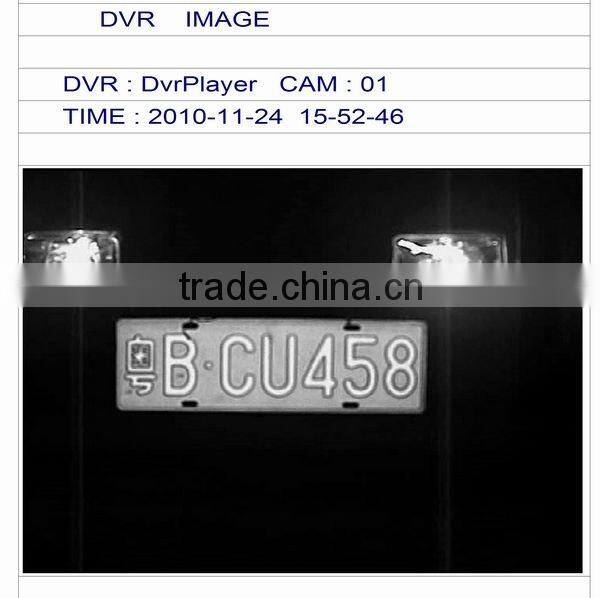 600TVL Outdoor IR camera special for Car License Plate Capture