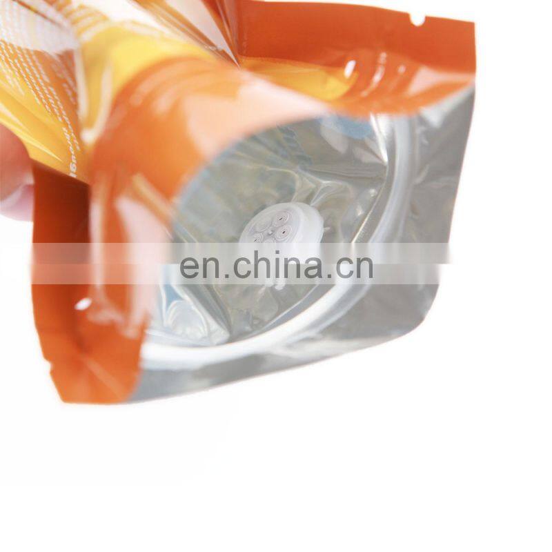 Custom Printed Biodegradable Flat Bottom Package Kraft Paper Tea Bag 250g 500g 1000g Bean Coffee Packaging Bags With Valve