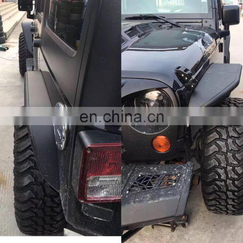 Poison spider fender flares for jeep car exterior accessories