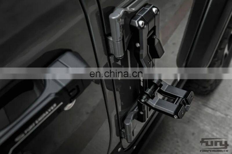 Fury engraver door hinge step for Jeep Wrangler Maiker manufacture accessories side step