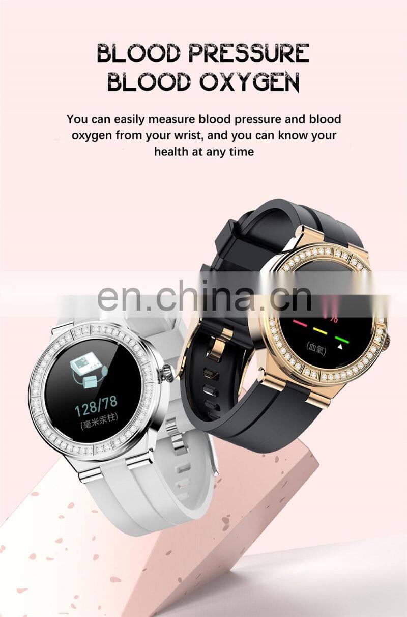 LIGE BW0323 Women Smartwatch For Android Ios Waterproof Heart Rate Fitness Wristwatch Exercise Smart Watch