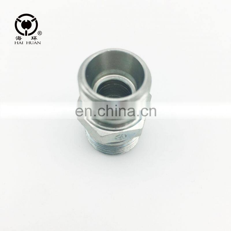 Factory Quick Connect Pipe Fitting Carbon Steel Compression double Ferrule Union Tube Fittings
