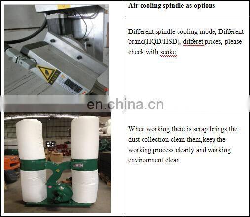 Hobby wood cnc router 4 axis cnc mill with tilting head