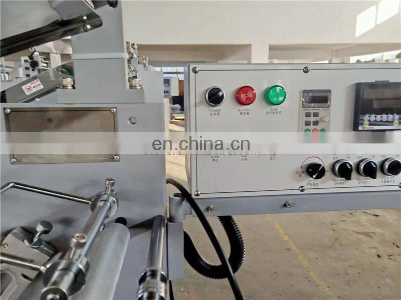 UGS31S 3 plus 1 color Automatic portable apparel clothing label flexo Printing machine, Roll to roll fabric ribbon printer