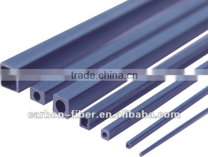 Square Carbon Fiber Tube glassy finished