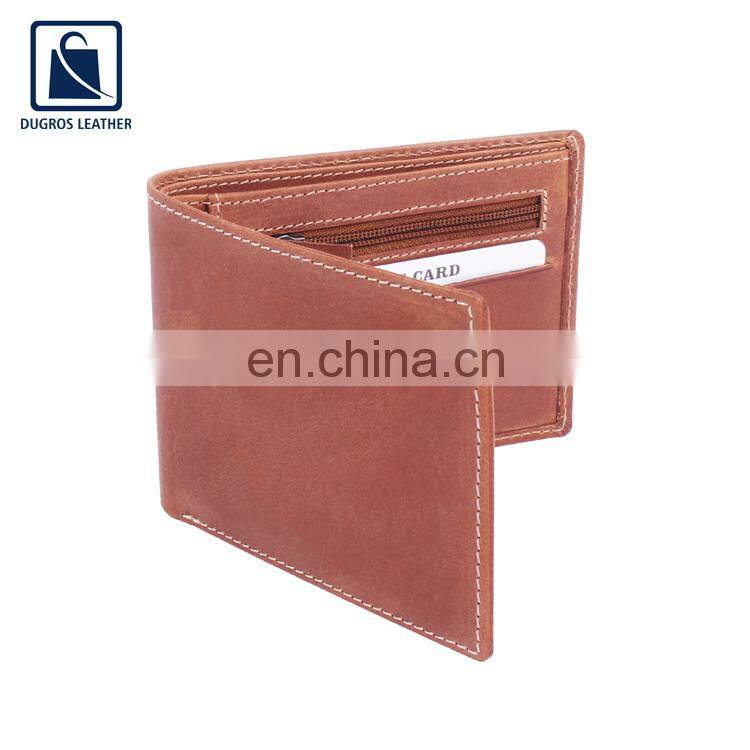 Leading Supplier of Top Selling Luxury and Elegant Design Genuine Leather Women Wallet for Men