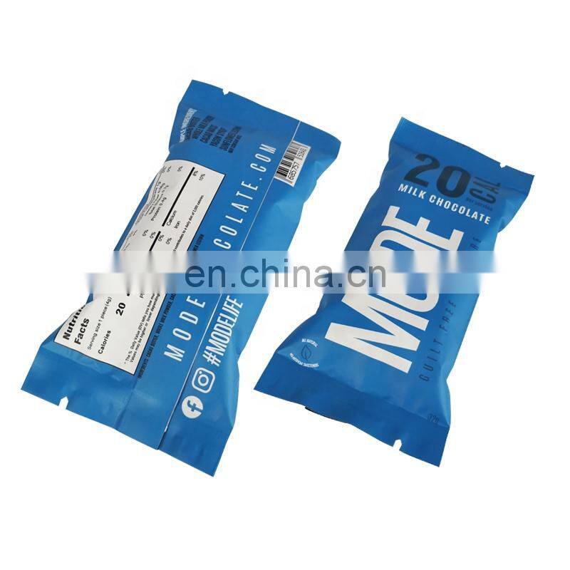 Custom back side sealing milk powder sachets pouch aluminum foil food grade packing bags for instant powdered milk
