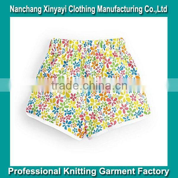 OEM Bulk Wholesale Kids Clothing / Girls Shorts pants made in China