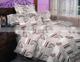 100% polyester microfiber bed sheet sets/ high quality linen bed sheet sets