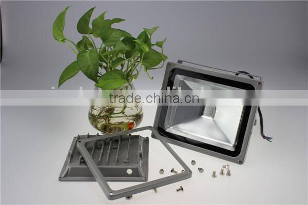 30w led flood lighting rgb series with aluminum shell stainess screw 2 year waranty