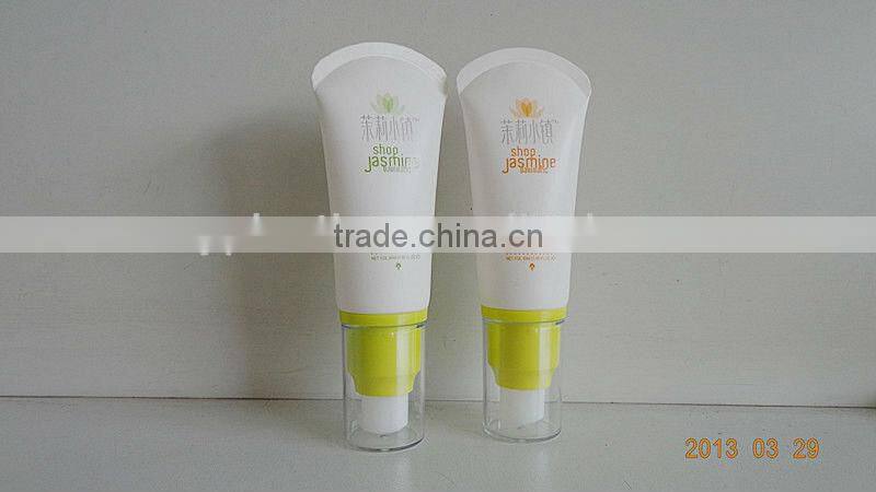 Pump tube for cosmetic packaging,Plastic Tubes, PE tube,cosmetic tube