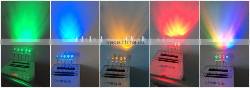 through hole 5mm round Led Diode chip