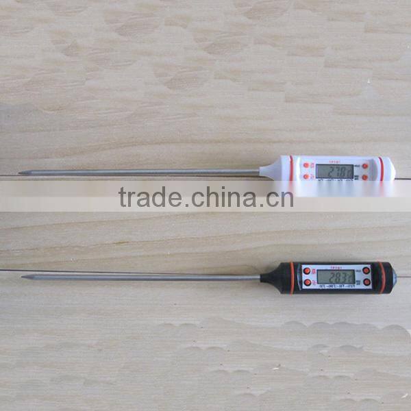 Factory wholesales price Digital Food Thermometer - Instant Read, Best for Cooking Meat, Long Probe with Battery
