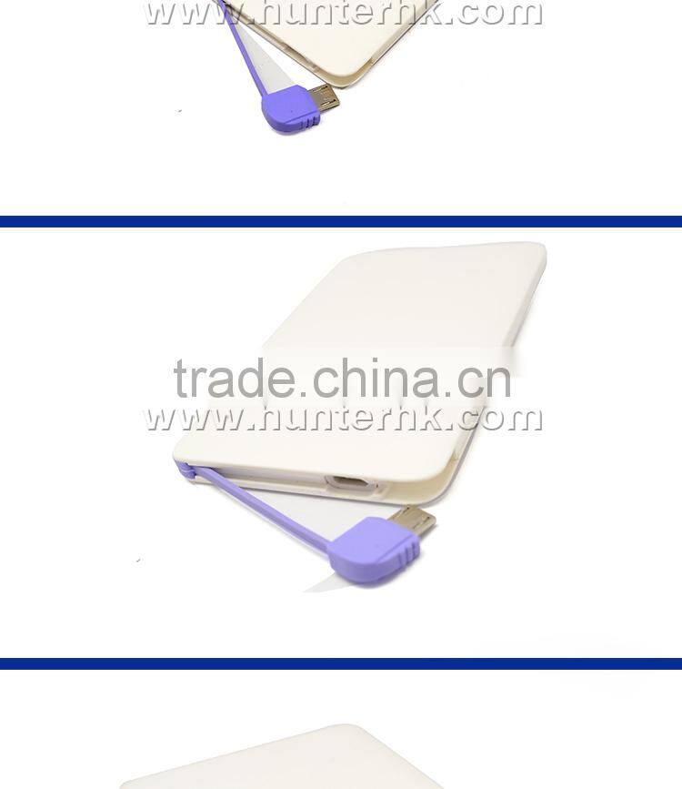 OEM Printed Pattern 2500Mah Portable Power Bank